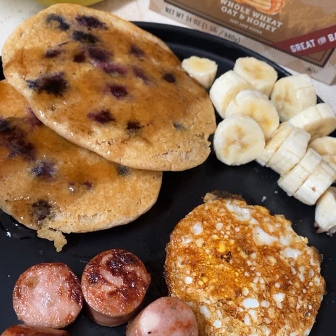 Blueberry FlapJack Breakfast
