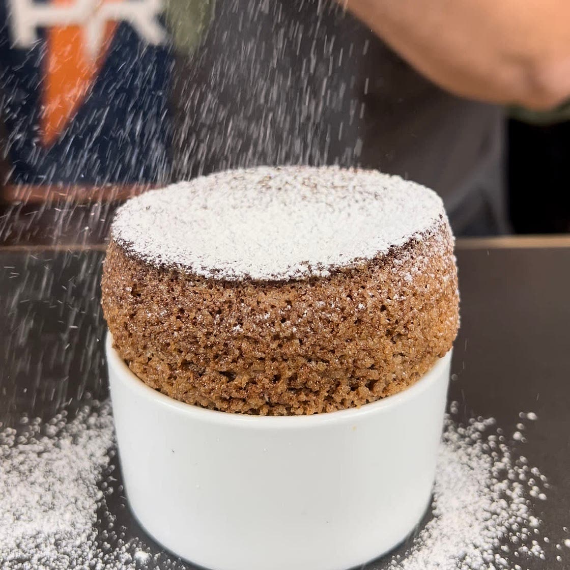 Dark Chocolate soufflé