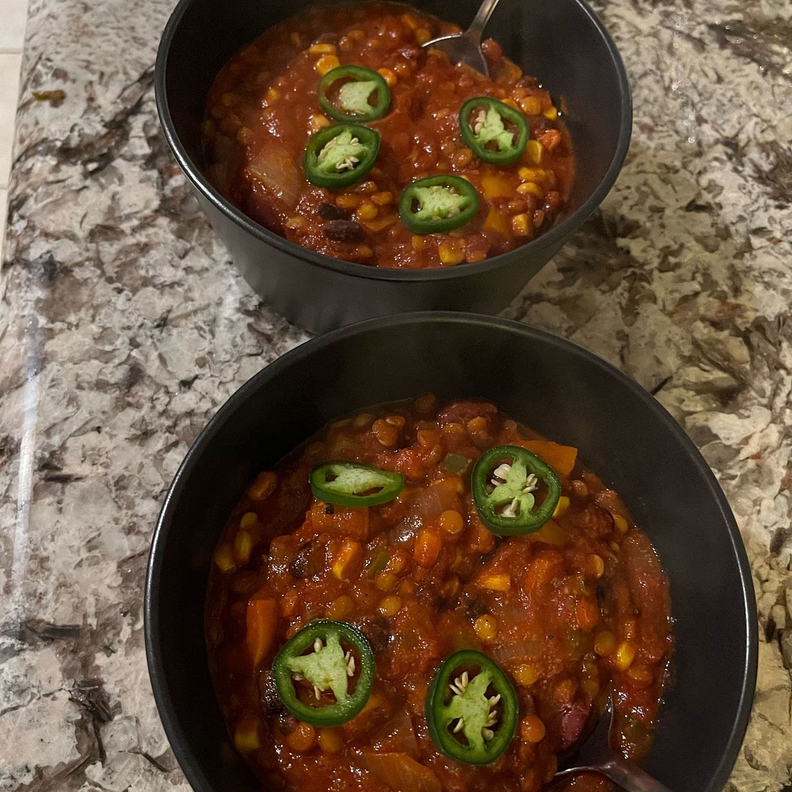 1-Pot Red Lentil Chili