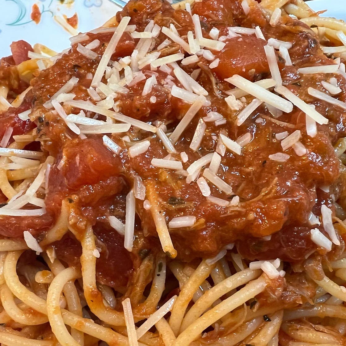 Smart Alec Pork Neck Bones Spaghetti - Pressure Cooker Style