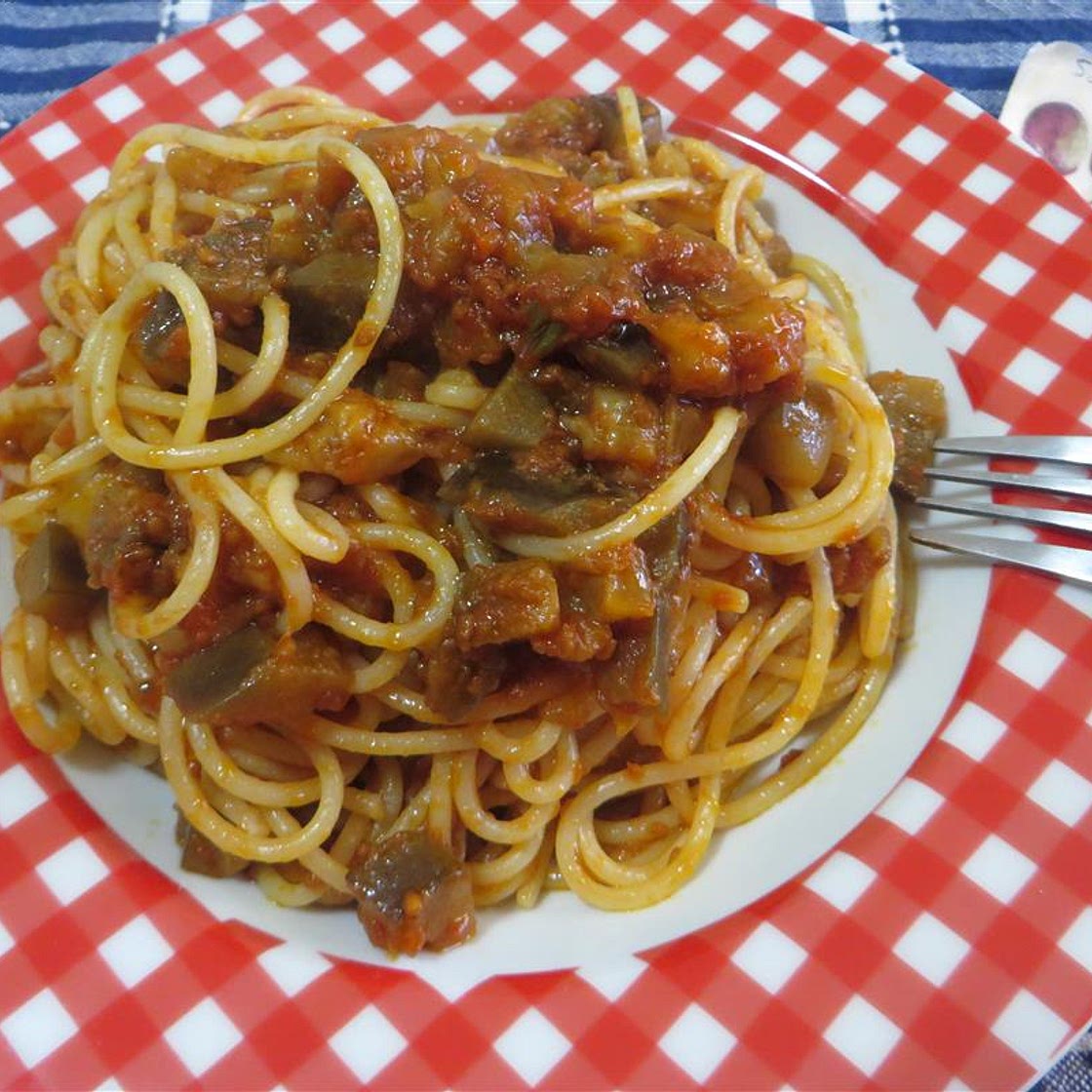 Spaghetti alle melanzane