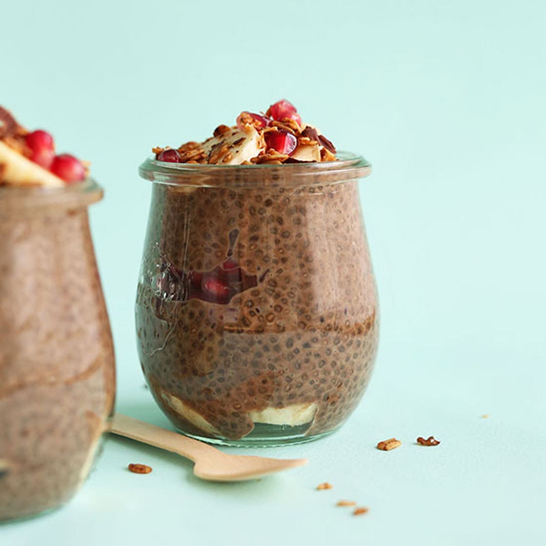 Overnight Chocolate Chia Seed Pudding