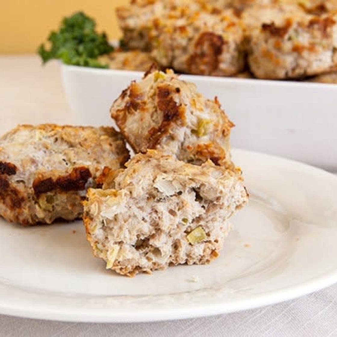 Turkey Meatloaf Muffins 
