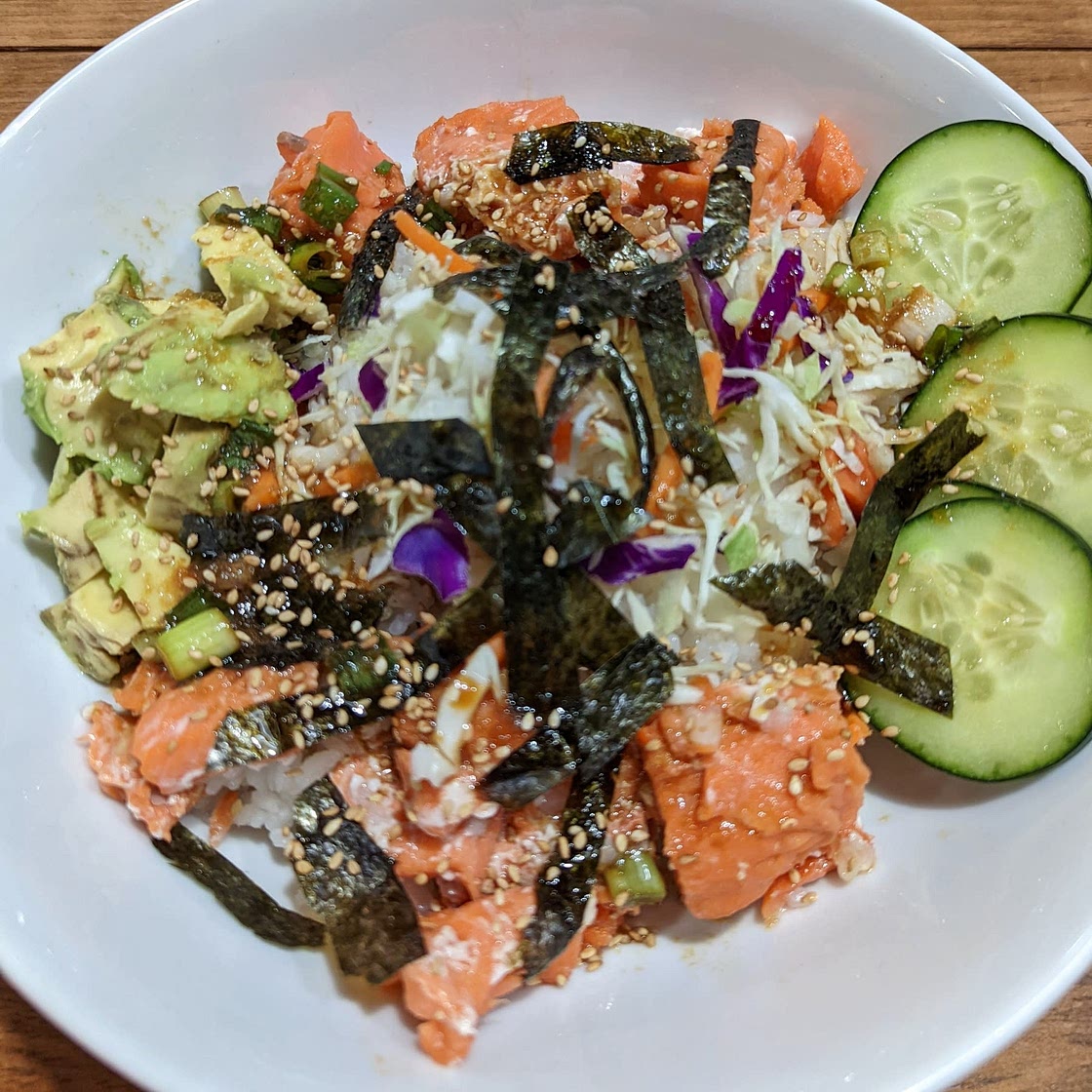Sesame Salmon Bowls