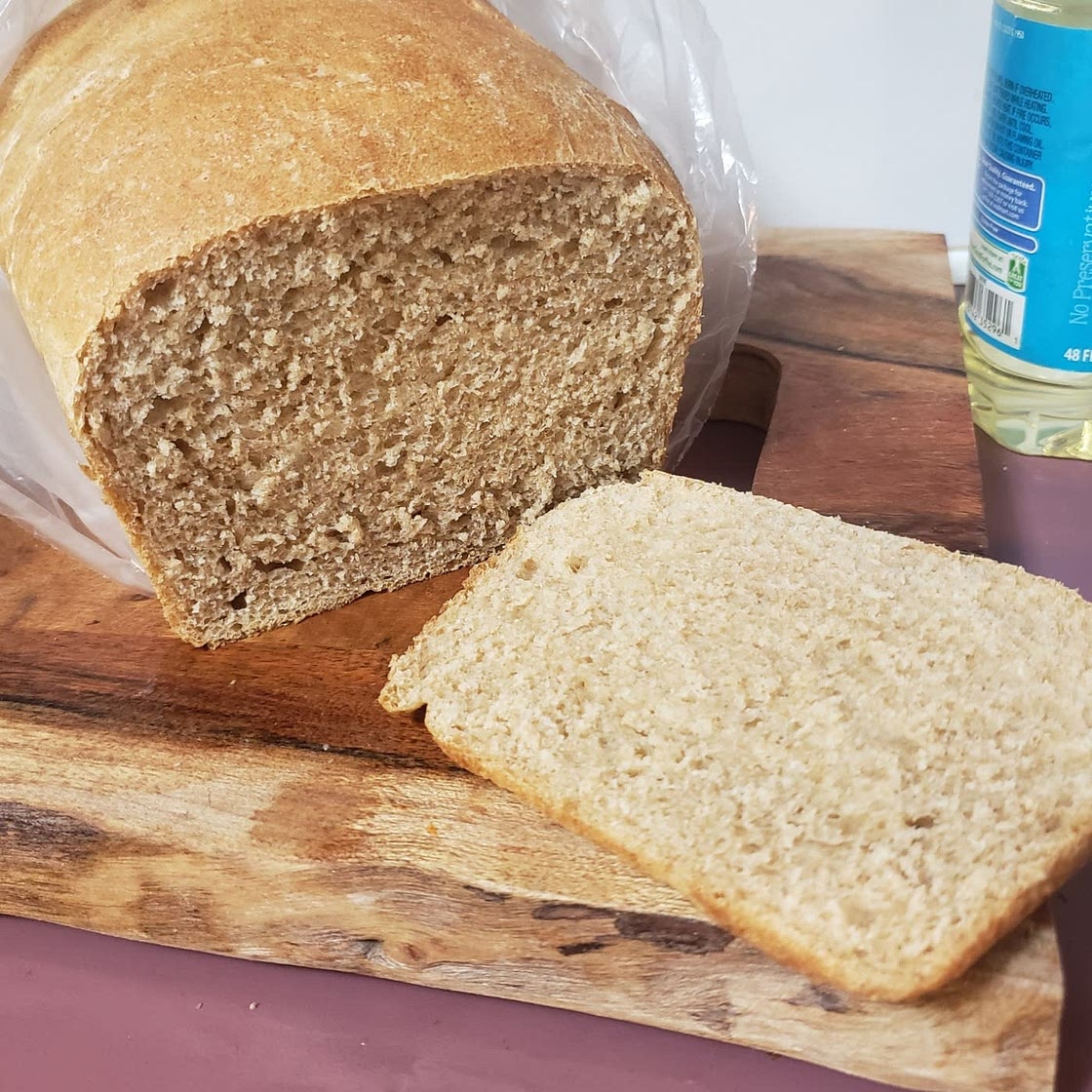 Soft Whole Wheat Bread