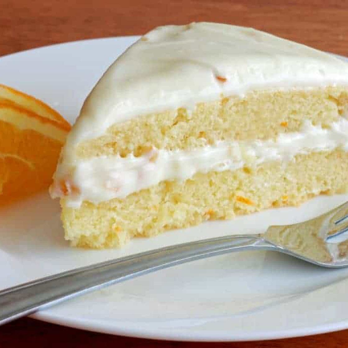 Orange Buttermilk Cake with Orange Cream Cheese Frosting