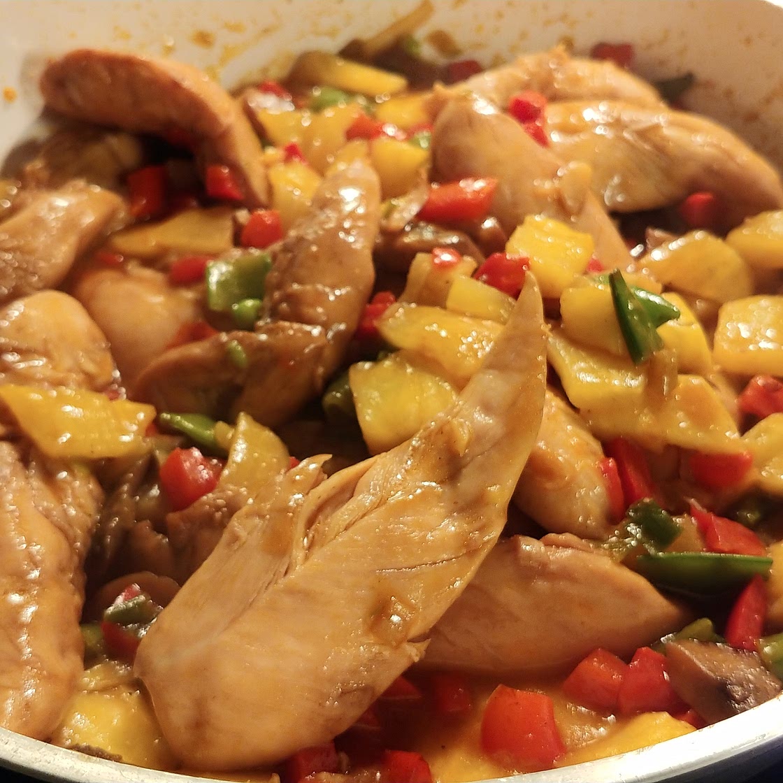 Easy Pineapple Chicken
