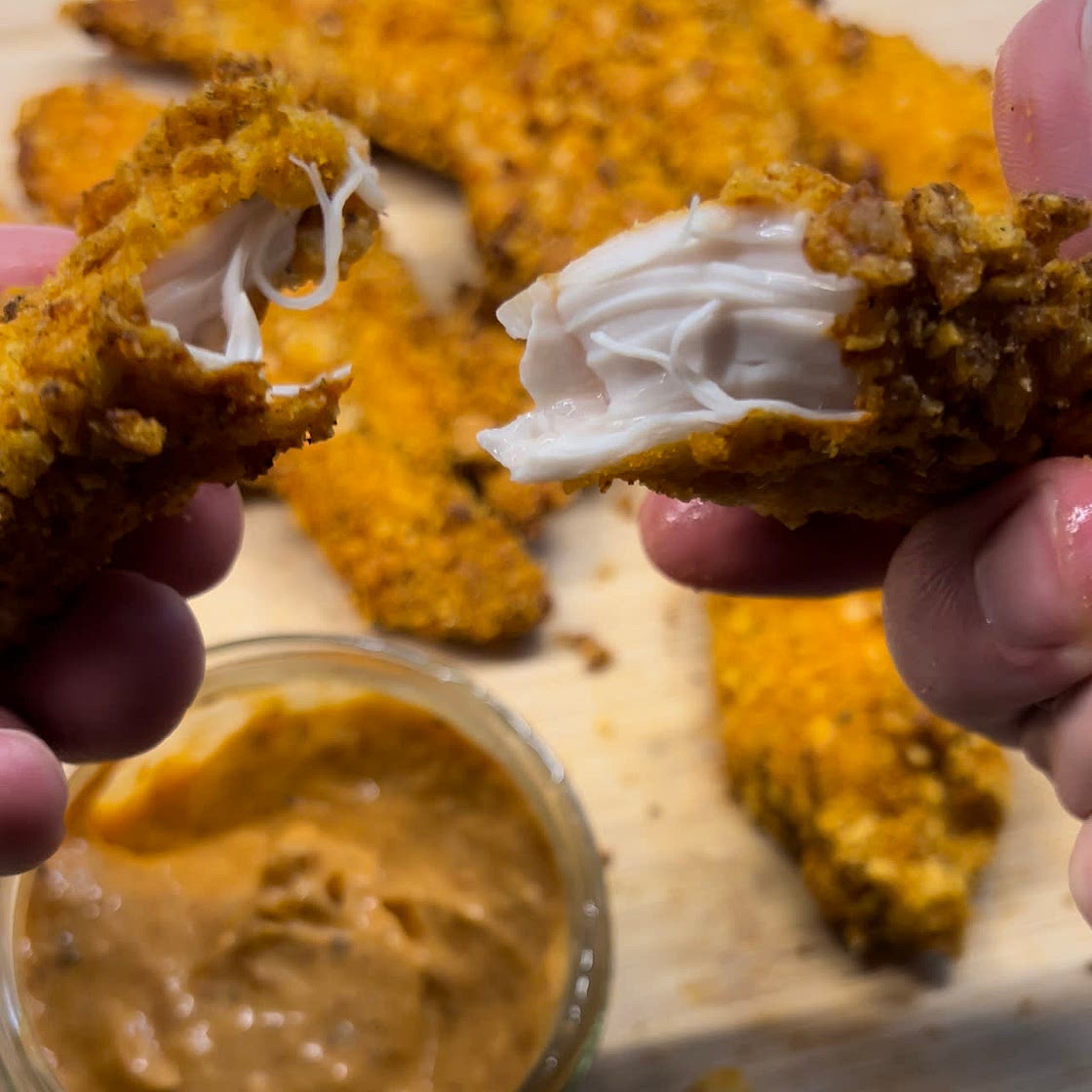 Healthier Chicken Tenders