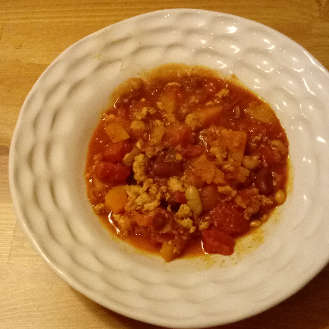 Butternut Squash and Turkey Chili