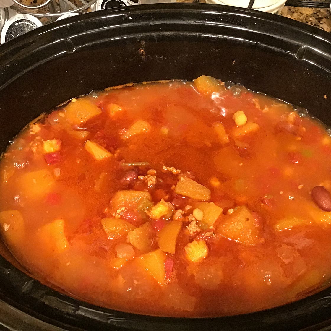 Butternut Squash and Turkey Chili