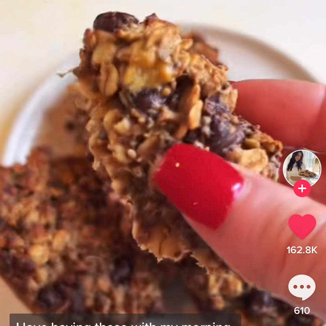 Air fryer breakfast cookies