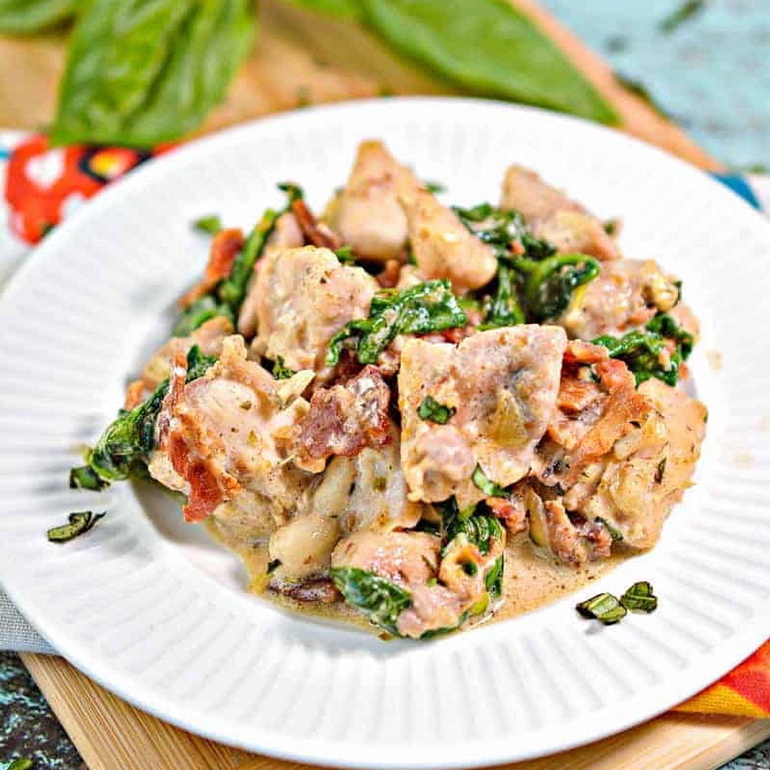 Chicken Carbonara no Pasta