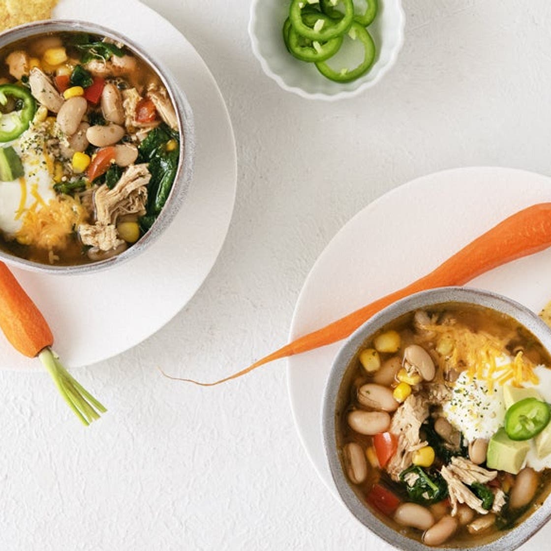Santa Fe Chicken & White Bean Soup