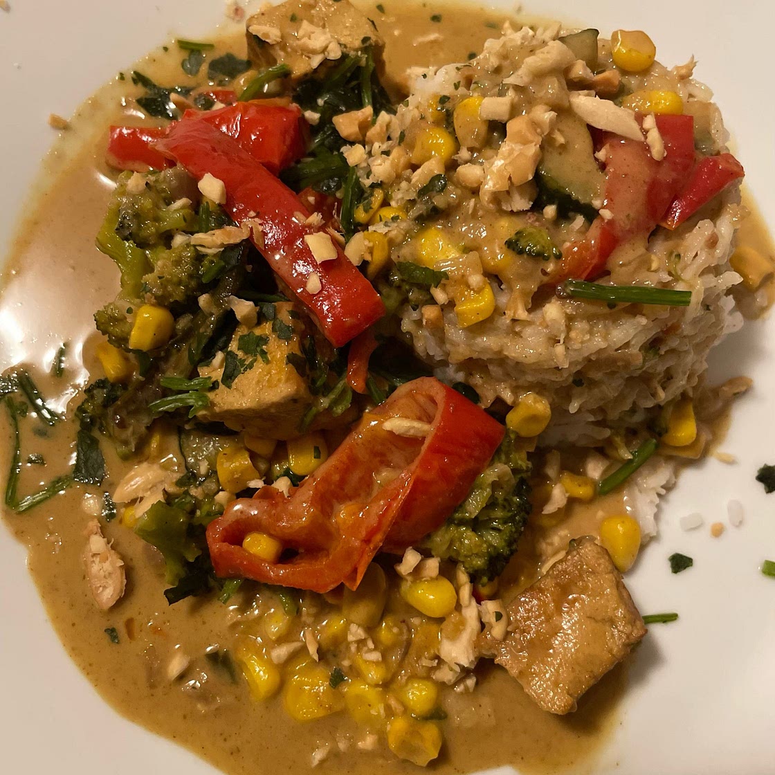 Vegan Thai Peanut Curry