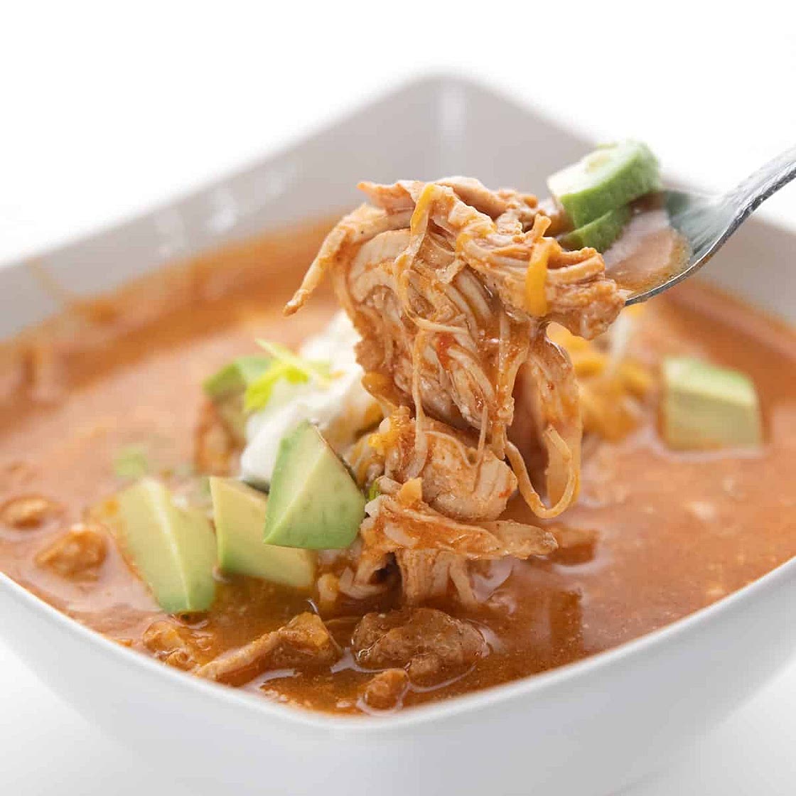 Keto Chicken Enchilada Soup