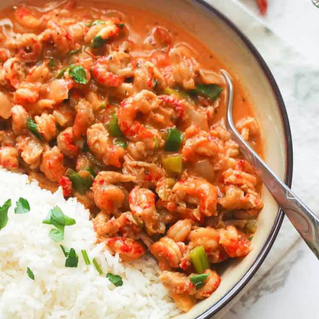 Crawfish/shrimp etouffeé 2