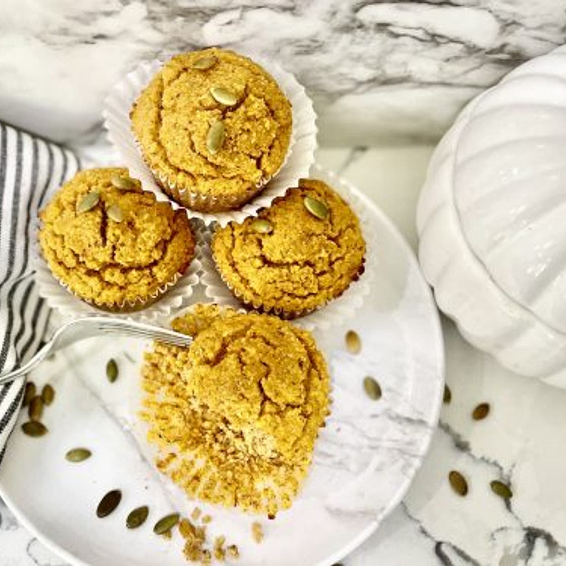 Cozy Keto Pumpkin Muffins