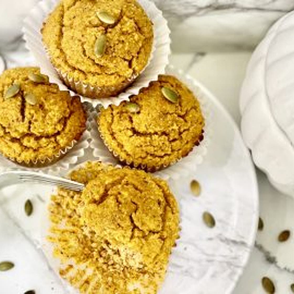 Cozy Keto Pumpkin Muffins