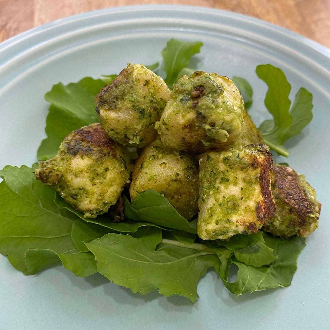 Spinach + Walnut Pesto
