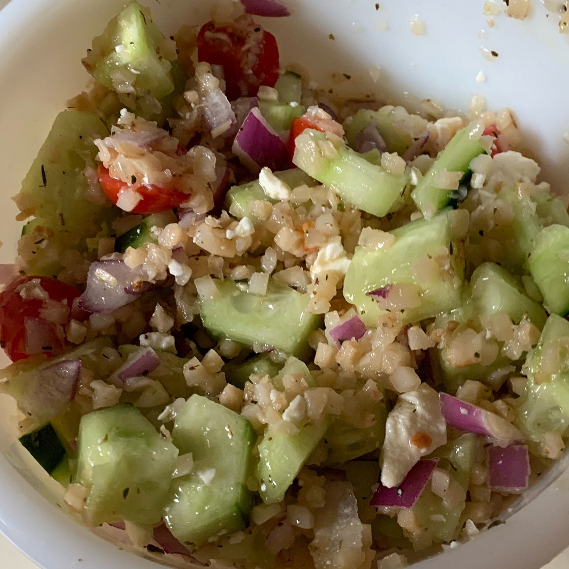Mediterranean Salad (Keto Friendly)