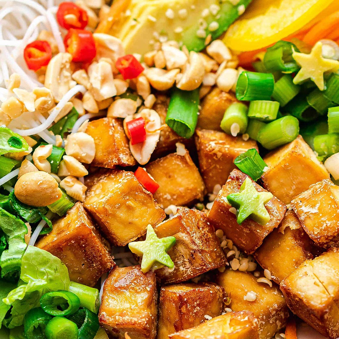 Summer roll salad