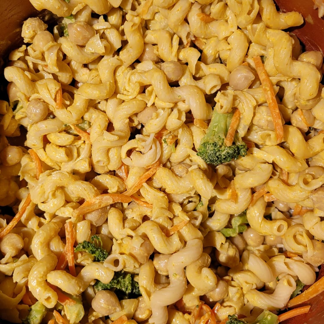 Curry Pasta Salad for Baby + Toddler (great for Baby-Led Weaning)