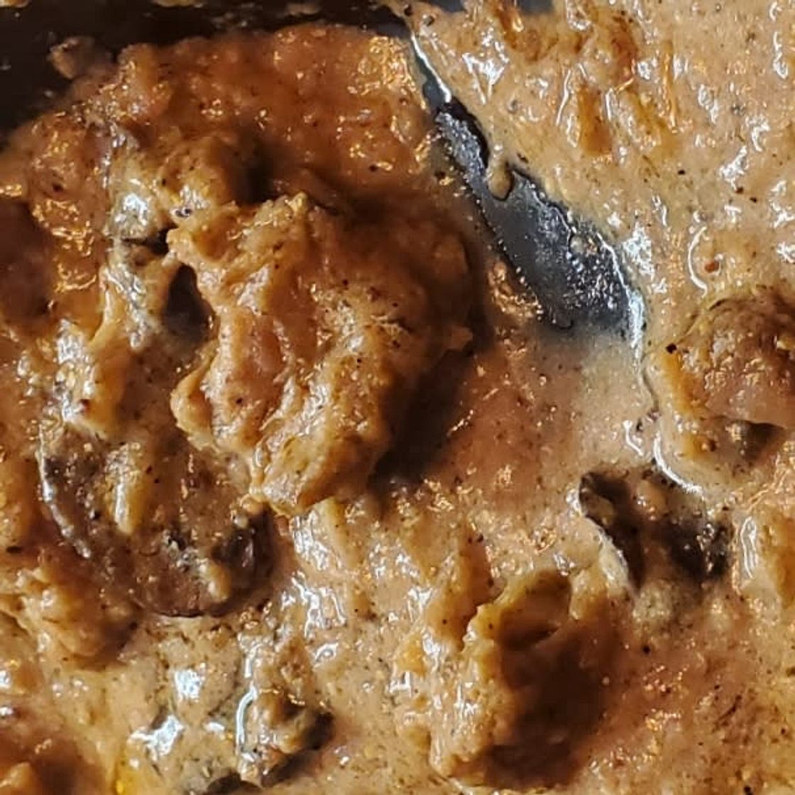 Beef stroganoff