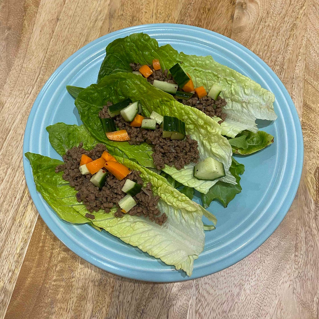 Gluten Free Korean Beef Lettuce Cups