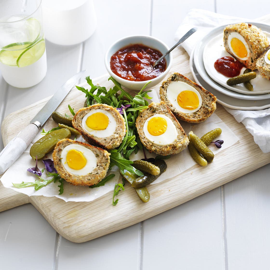 Chicken Scotch Eggs Recipe - Australian Eggs