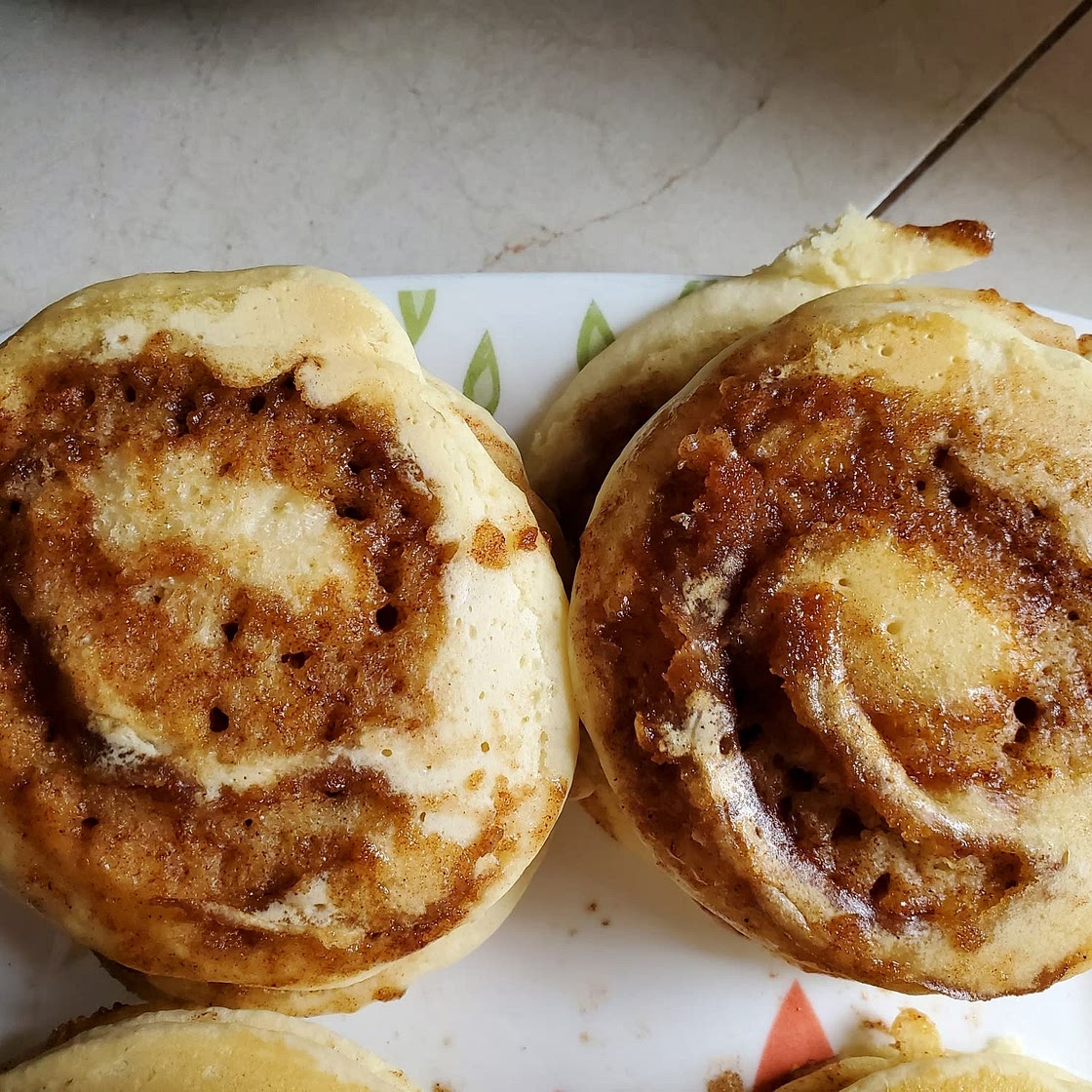Cinnamon Roll Pancakes