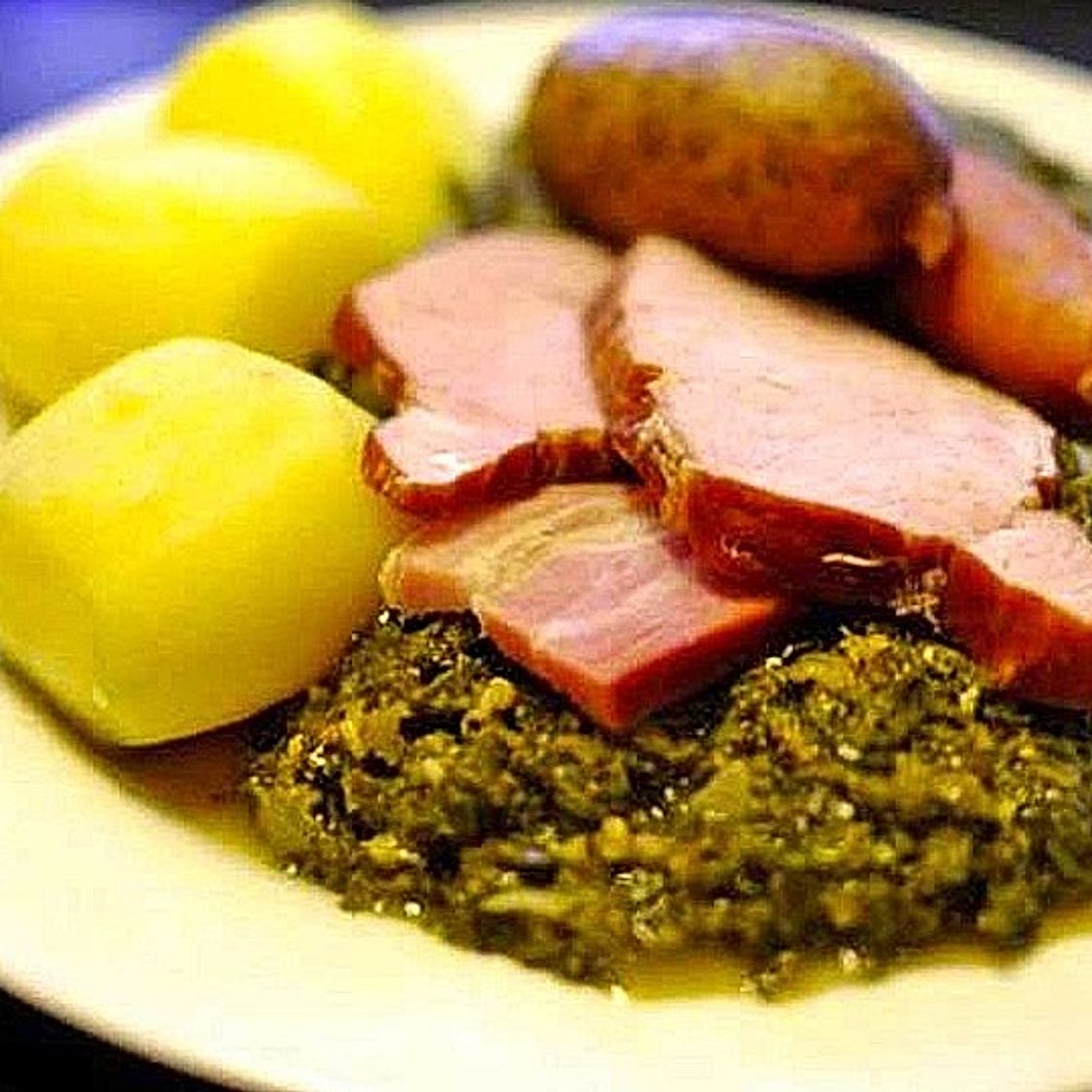 Grünkohl mit Pinkel nach Bremer Art