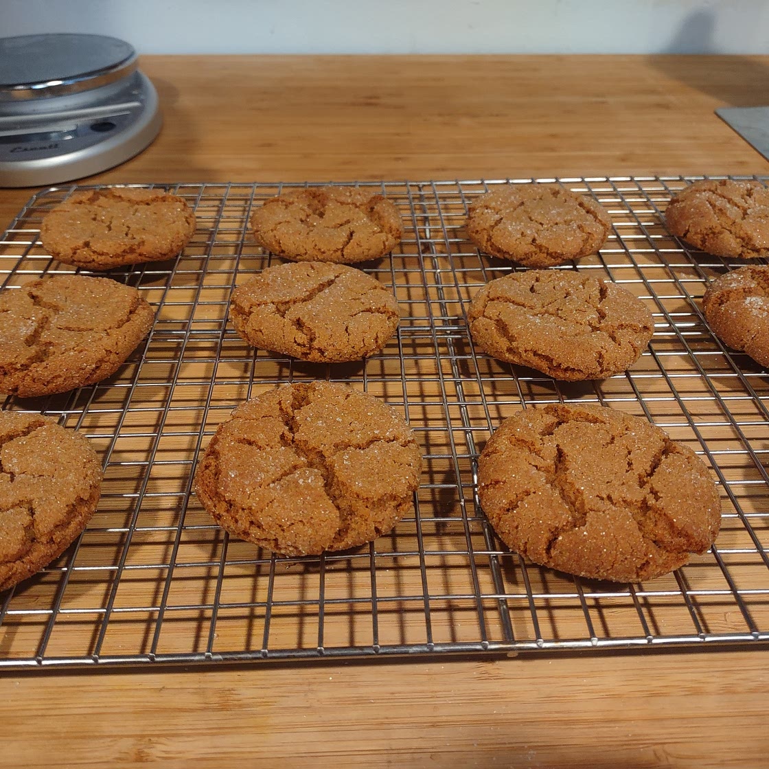 Cardamom Ginger-Molasses Cookies
