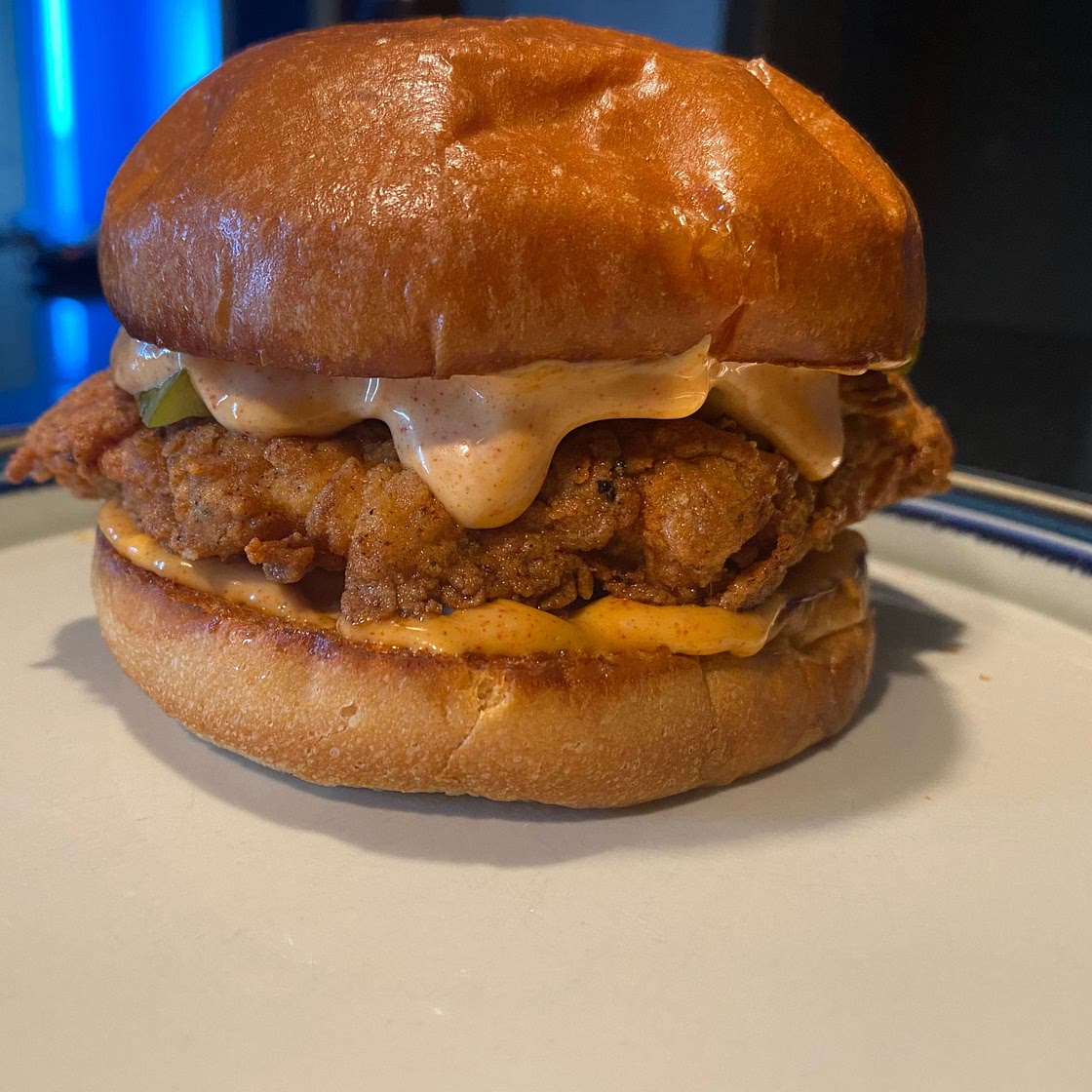 DIY Popeyes Buttermilk Fried Chicken Sandwich