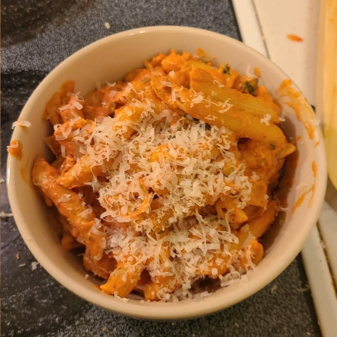 Tomato Goat Cheese Pasta