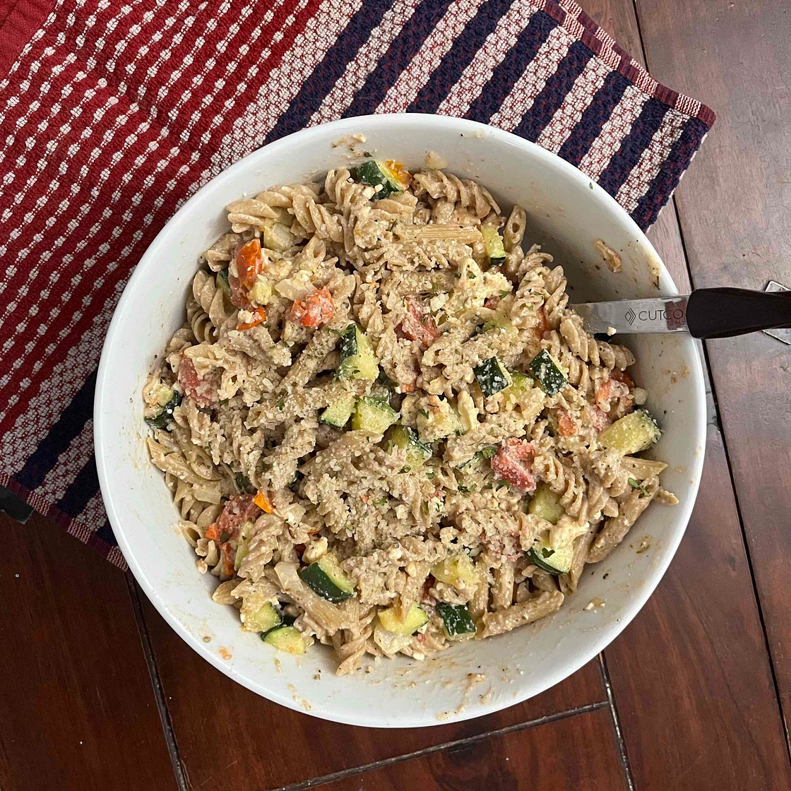 Healthy TikTok Feta Pasta