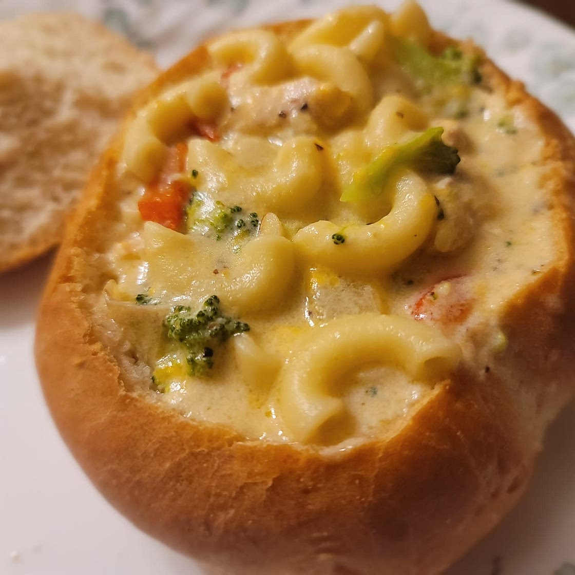 Creamy Mac-and-Cheese Chicken Soup