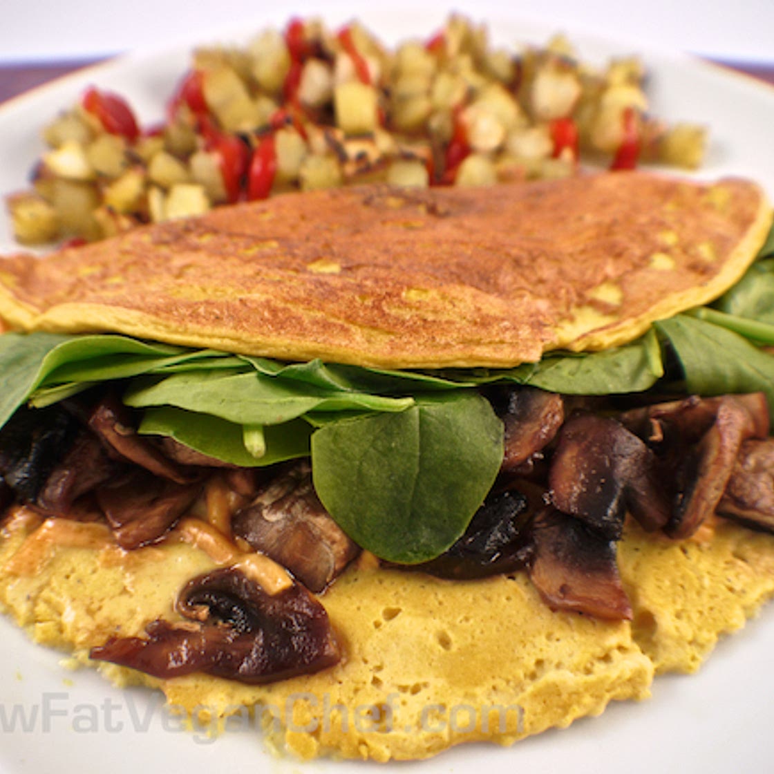 Silken Tofu Omelette