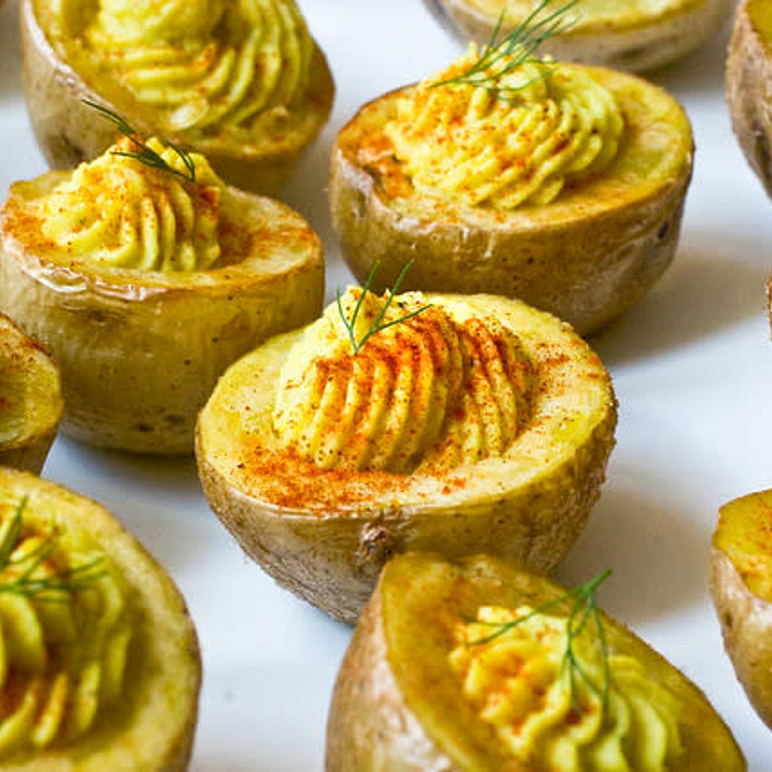 Devilled Potatoes