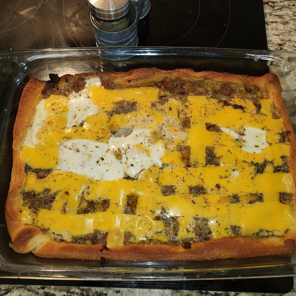 Crescent Roll Breakfast Casserole