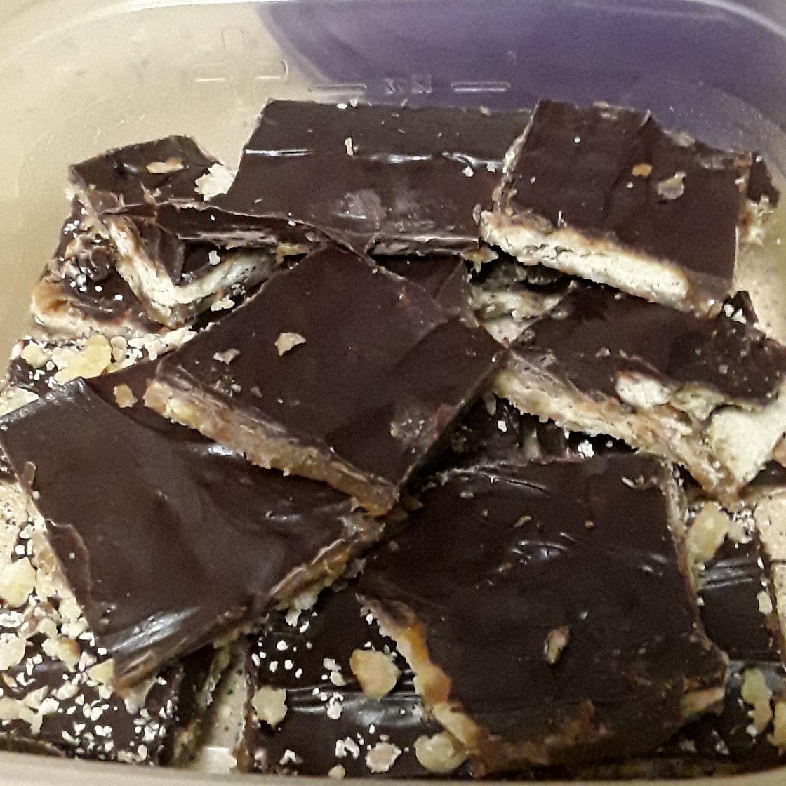 Saltine Toffee Cookies