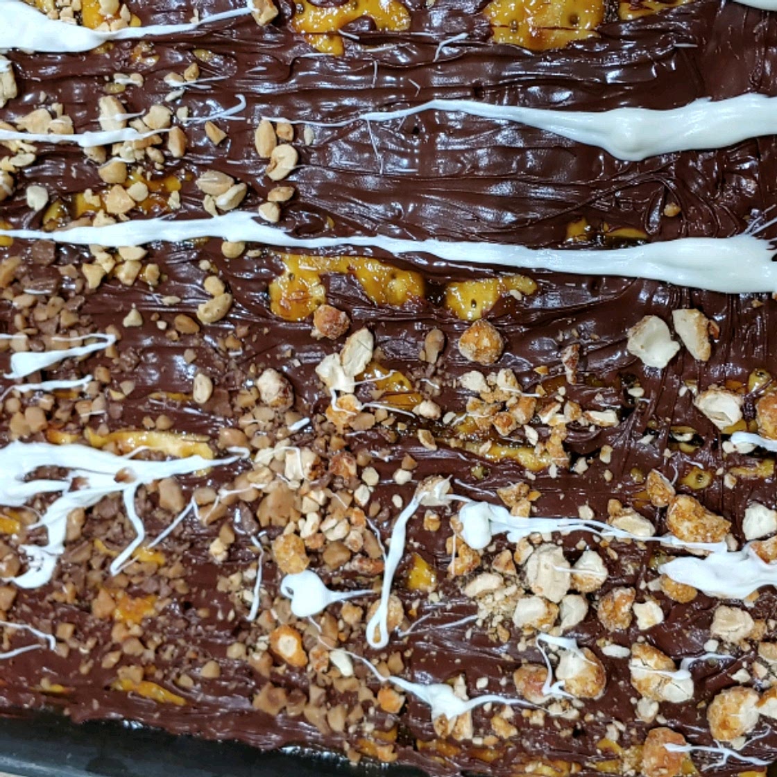 Saltine Toffee Cookies
