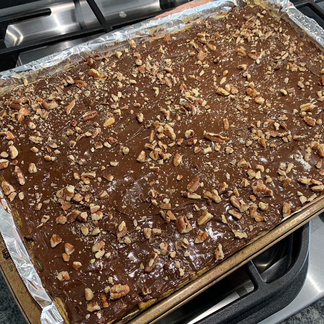 Saltine Toffee Cookies