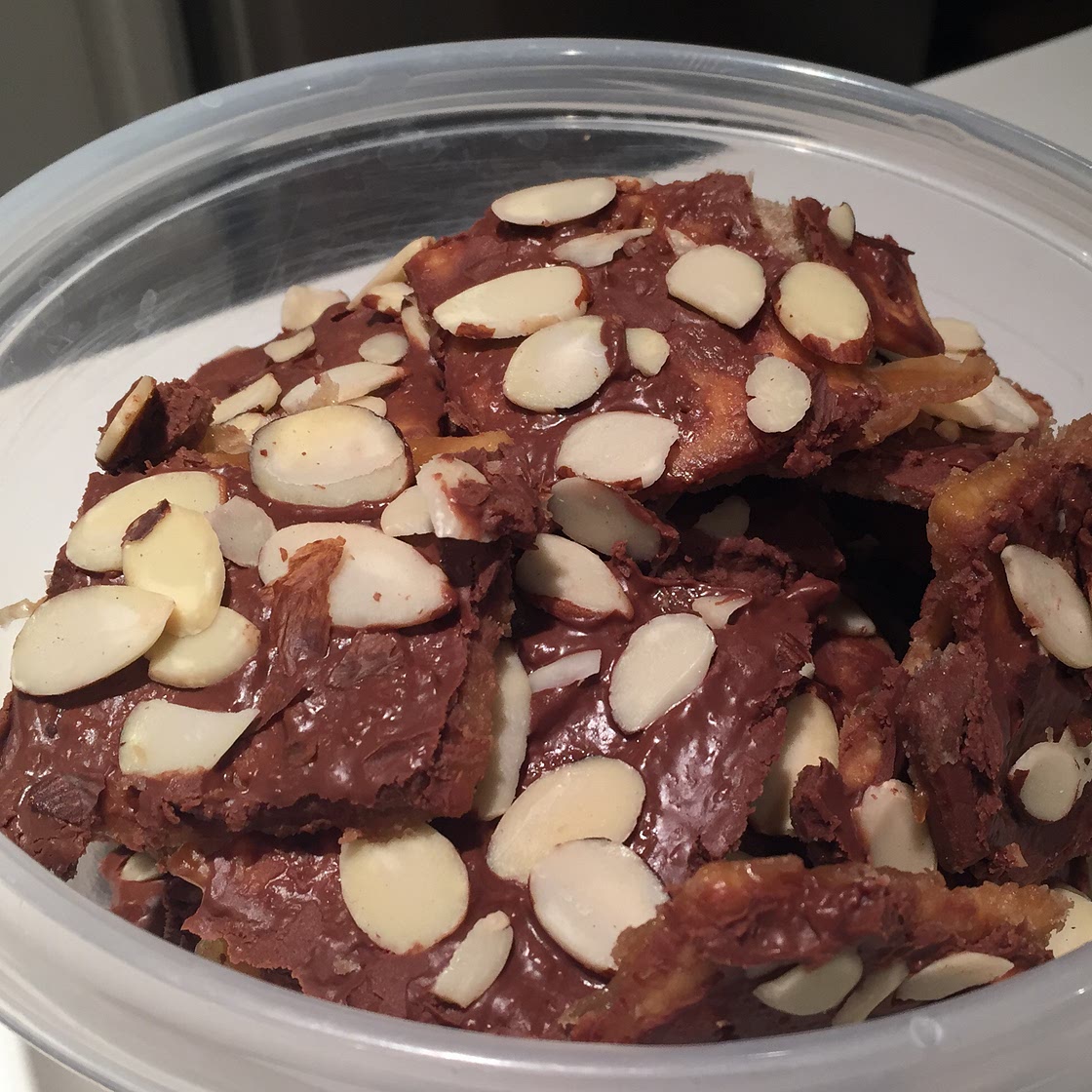 Saltine Toffee Cookies