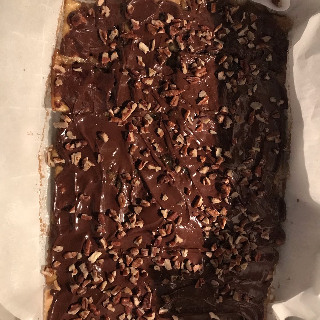 Saltine Toffee Cookies