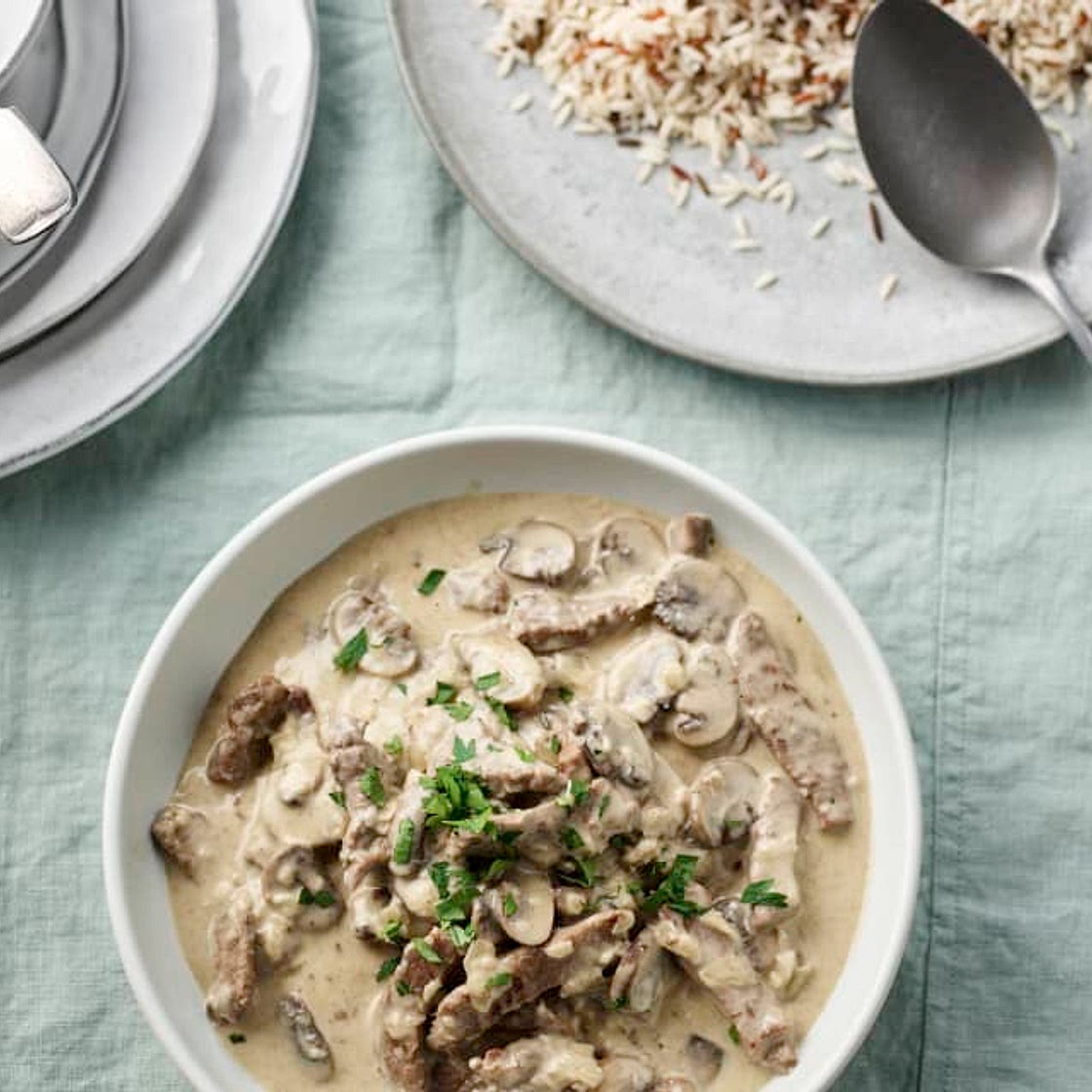 Beef Stroganoff