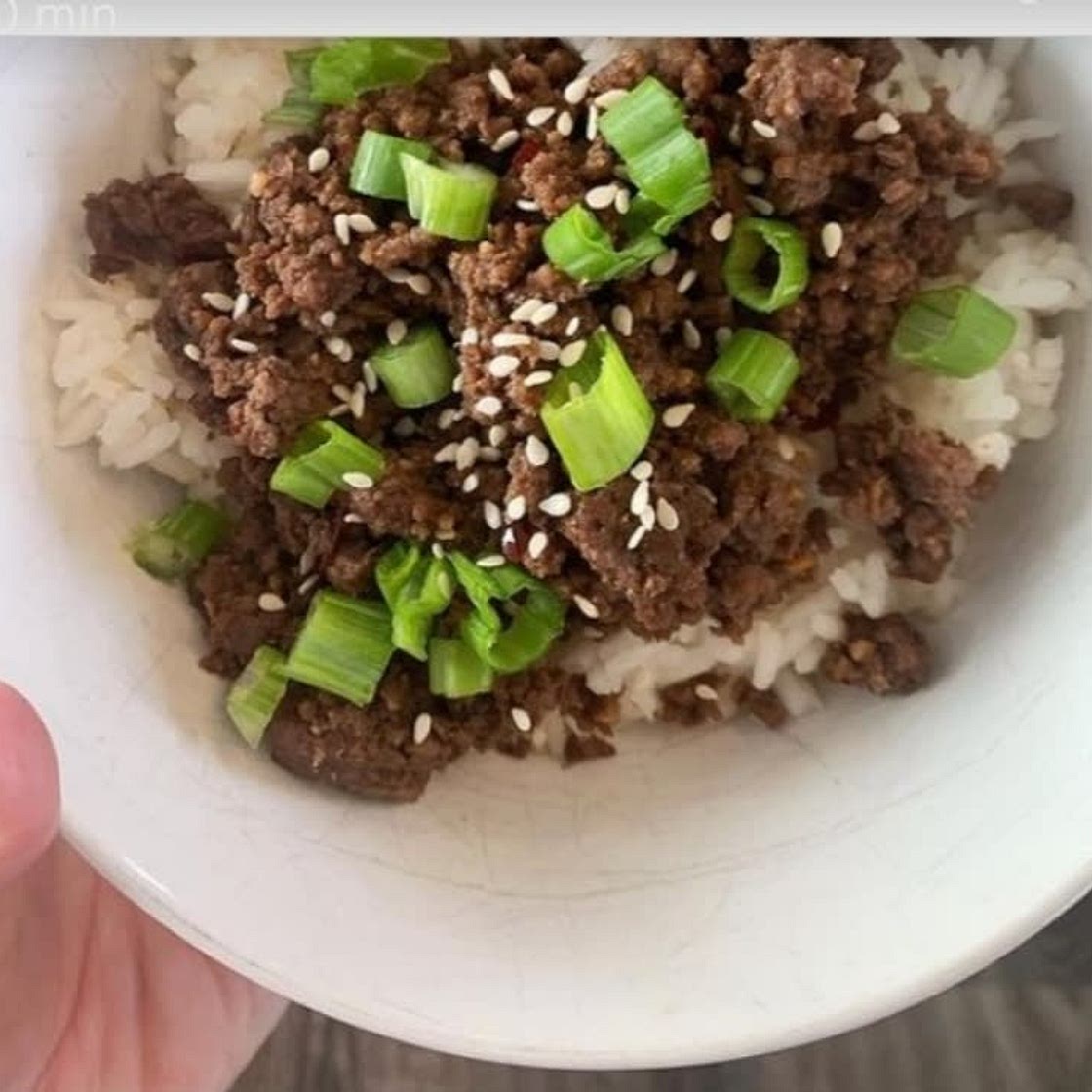 Korean Beef Bowl