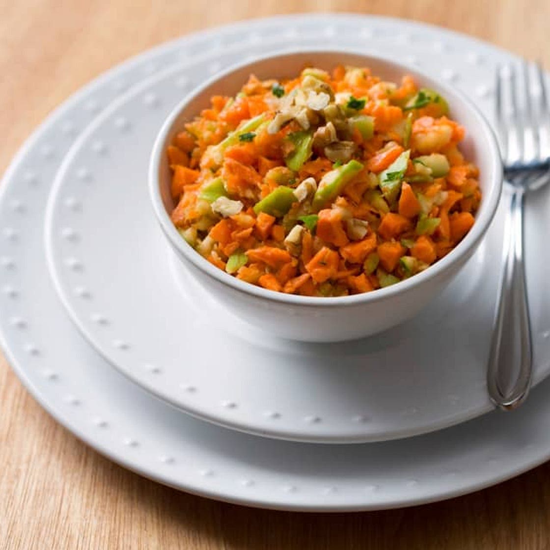 Crunchy carrot salad