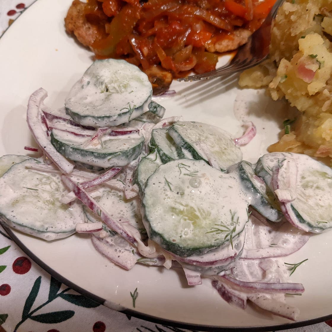 German Cucumber Salad
