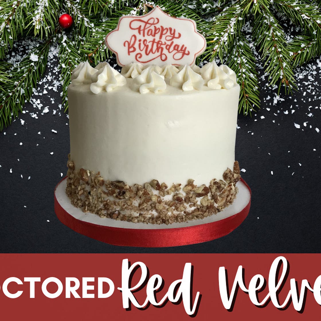 Best Doctored Red Velvet Cake