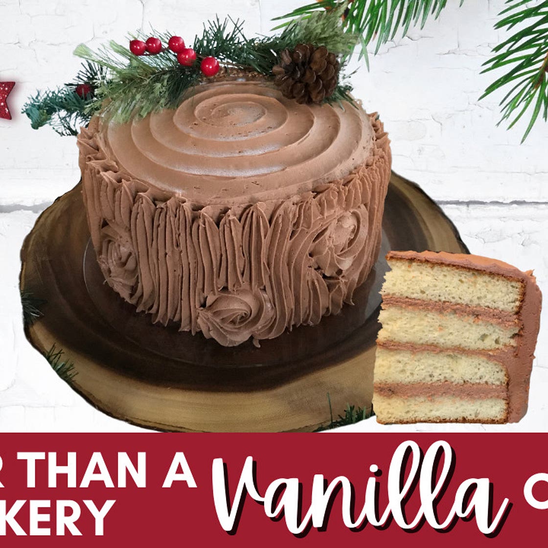 Better Than A Bakery Vanilla Cake